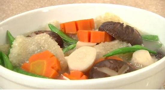 Cách nấu canh bóng thập cẩm