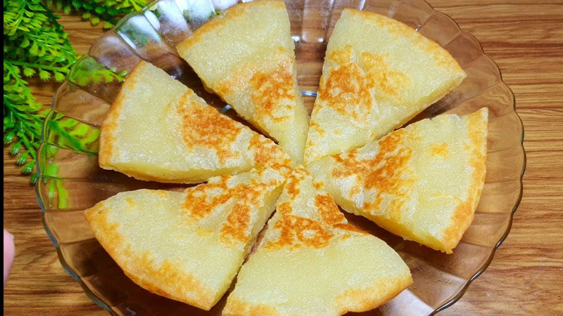 Món bánh khoai mì nướng đơn giản