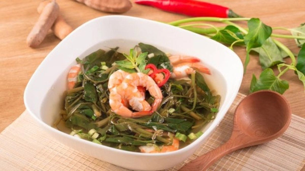 Canh chua rau muống bao nhiêu calo