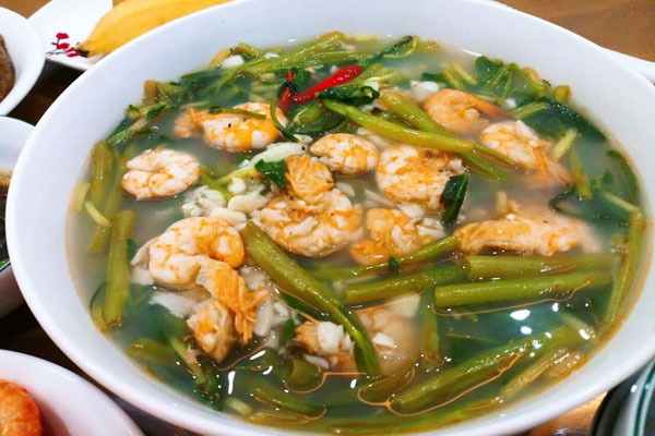 Giá trị dinh dưỡng canh chua rau muống