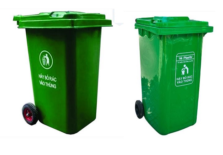 Sự khác biệt giữa thùng rác nhựa Composite và HDPE