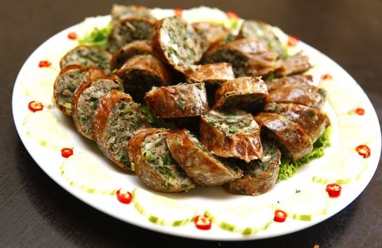 Hướng dẫn cách làm món dồi chiên chay - Món Ngon