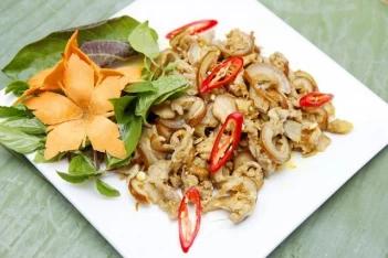 Cách nấu món trai xào sả ớt thơm lừng - Món Ngon